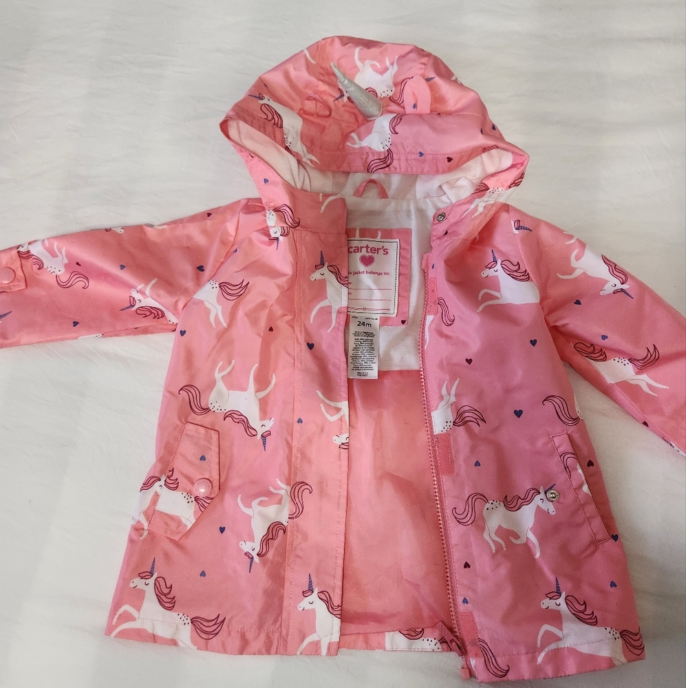 Carter's Unicorn Raincoat